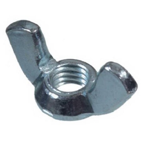 Hillman Wing Nut, 1/4", Steel, Zinc Plated, 2-1/2 in Ht 164707